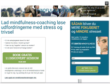 Tablet Screenshot of mindfulsolutions.dk
